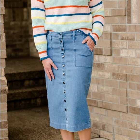 Dresses & Skirts - Jean Skirt